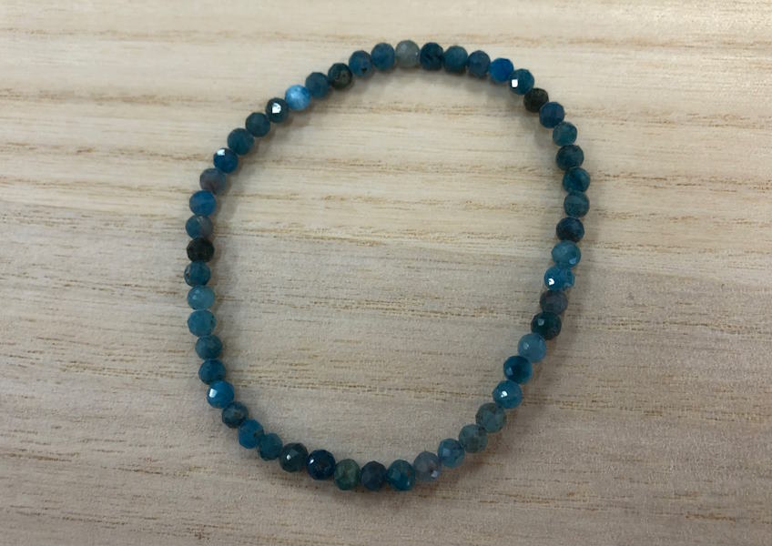 Pulsera Apatito bola facetada
